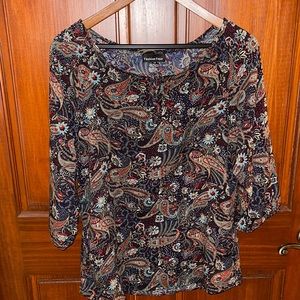Paisley Blouse — Medium